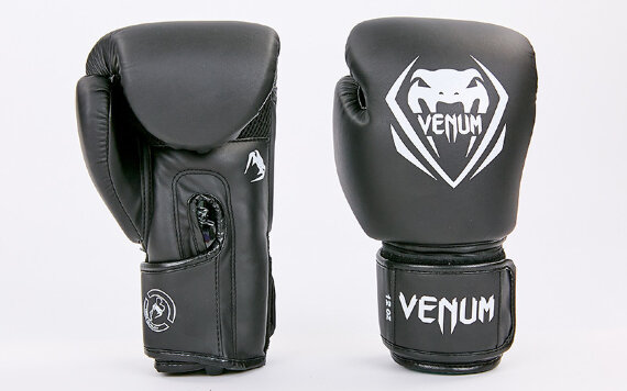 Перчатки боксерские Venum BO-8353-BK черный