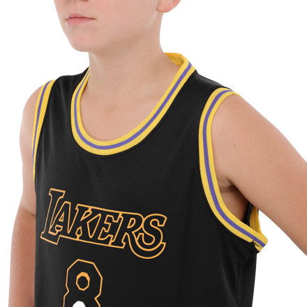 Форма баскетбольная подростковая NB-Sport NBA LAKERS 8 Kobe Bryant BA-9829