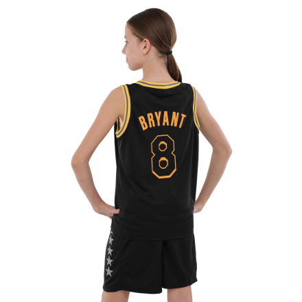 Форма баскетбольная подростковая NB-Sport NBA LAKERS 8 Kobe Bryant BA-9829