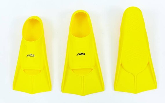 Ласты тренировочные с закрытой пяткой Sima PL-7035-Y (р-р 30-41)
