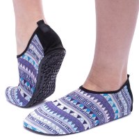 Аквашузы Skin Shoes PL-1822 фиолетовый-серый