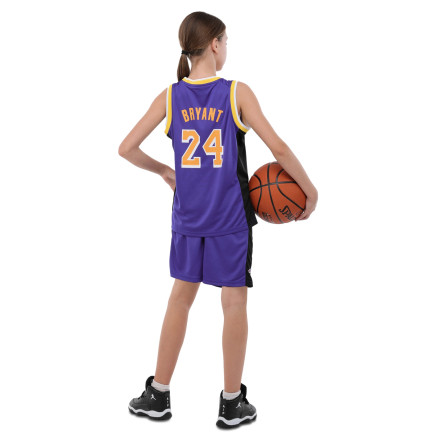 Форма баскетбольная подростковая NB-Sport NBA KOBE BRYANT LAKERS 24 BA-9831