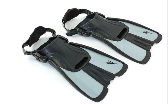 Ласты тренировочные с открытой пяткой Seals F16 (р-р 34-38)