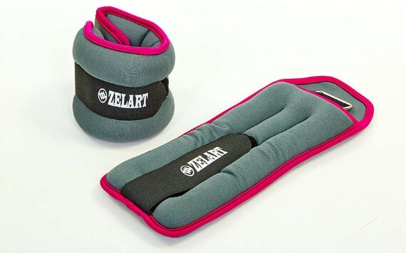 Утяжелители-манжеты для рук и ног ZEL FI-5733-3-V (2 x 1,5 кг)