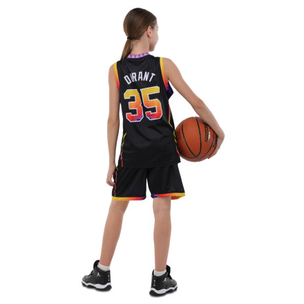 Форма баскетбольная подростковая NB-Sport NBA PHOENIX SUNS DURANT 35 BA-9830