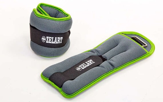 Утяжелители-манжеты для рук и ног ZEL FI-5733-3-LG (2 x 1,5 кг)