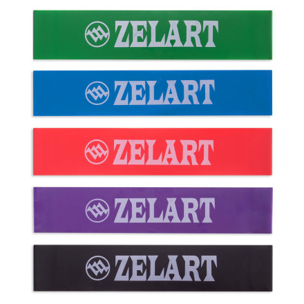 Гумки для фітнесу набір LOOP BANDS ZELART FI-7205 5шт