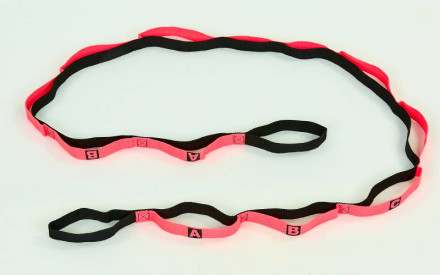 Стрічка стропа з петлями для розтяжки Stretch Strap Record FI-6906 (11 петель) 