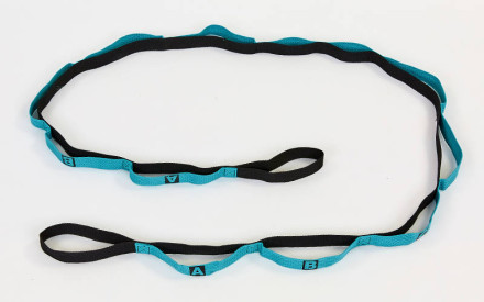 Стрічка стропа з петлями для розтяжки Stretch Strap Record FI-6906 (11 петель) 