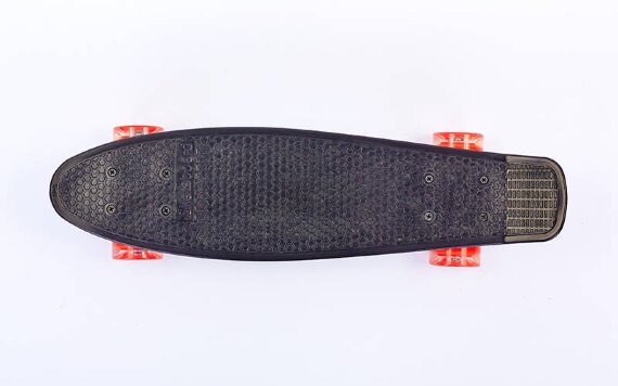 Скейт Penny Board SK-5672-5 черный со светящимися колесами