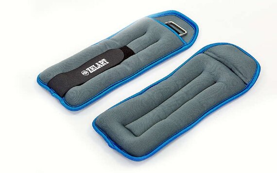 Утяжелители-манжеты для рук и ног ZEL FI-5733-3-BL (2 x 1,5 кг)