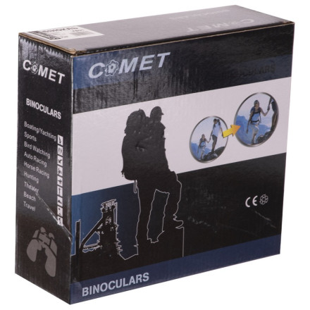 Бинокль COMET 7х50 Y801 черный