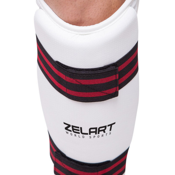 Защита для ног (голень) для таеквондо WTF BO-4081-W