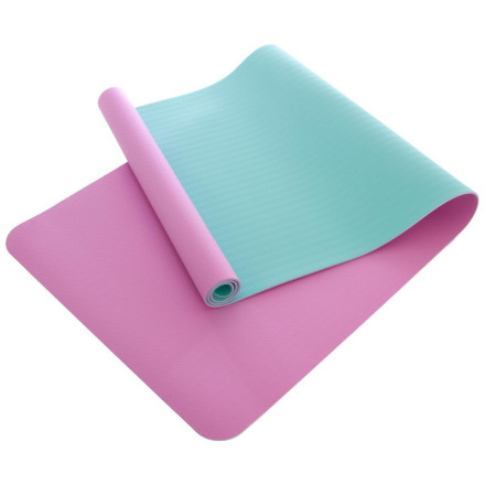 Килимок для фітнесу та йоги Zelart FI-1515 фіолетовий