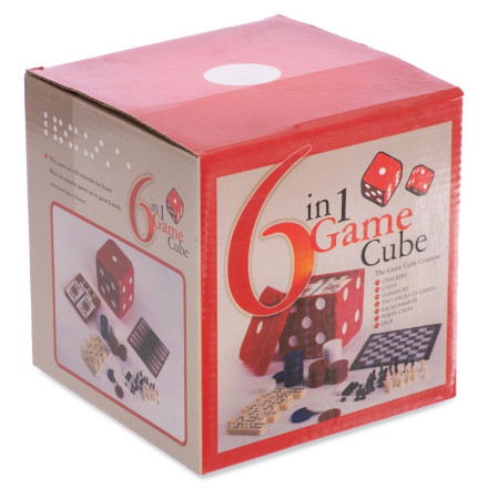  Набір настільних ігор 6 в 1 341-166