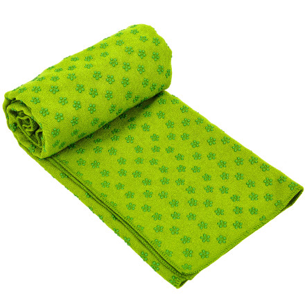 Коврик-полотенце для йоги и фитнеса Yoga Mat-Towel FI-4938 зеленый