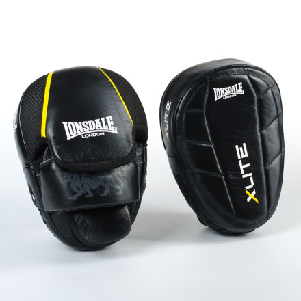 Лапа Изогнутая (2шт) кожаная Lonsdale X-Lite VL-8339 р-р 23x18x5