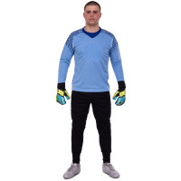 Форма футбольного воротаря із бриджами CO-7608 блакитний