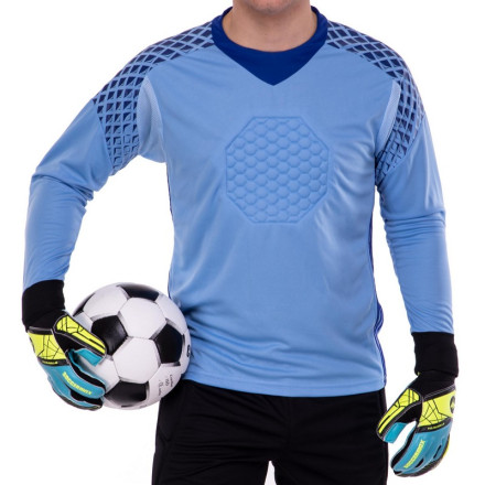 Форма футбольного воротаря із бриджами CO-7608 блакитний