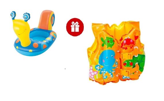 Надувной плотик Bestway 34102 Улитка 