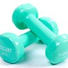 Гантели для фитнеса с виниловым покрытием Zelart Beauty (2x2кг) TA-5225-2