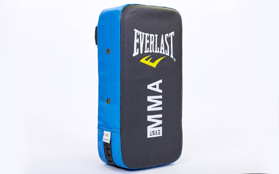 Макивара тай-пэд Everlast F-08-BL р-р 38x10x19см черно-синий