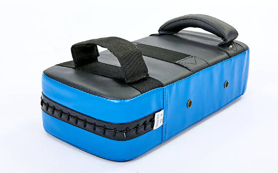 Макивара тай-пэд Everlast F-08-BL р-р 38x10x19см черно-синий