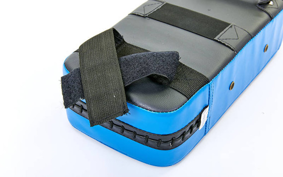 Макивара тай-пэд Everlast F-08-BL р-р 38x10x19см черно-синий