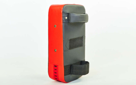 Маківара тай-пед Everlast F-08-BKR р-р 38x10x19см червоний-чорний