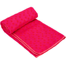 Коврик-полотенце для йоги и фитнеса Yoga Mat-Towel FI-4938 розовый
