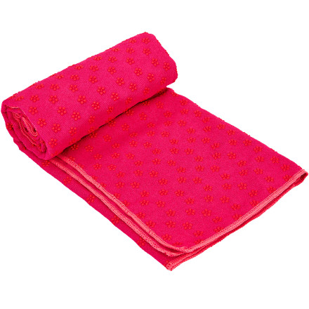 Коврик-полотенце для йоги и фитнеса Yoga Mat-Towel FI-4938 розовый