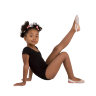 Купальник для гимнастики и танцев Little Dancer DR-1053-BK черный