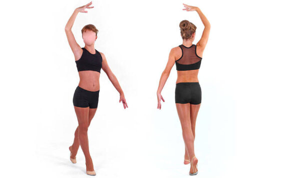  Шорты бифлекс короткие детские UR DR-532 черные