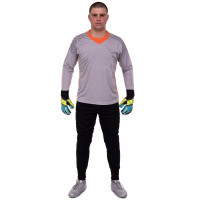 Форма футбольного воротаря з бриджами CO-7608 сірий