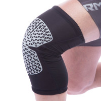 Наколінник бандаж еластичний SP-Sport неопреновий SP-Sport BC-5664 1шт чорний-сірий