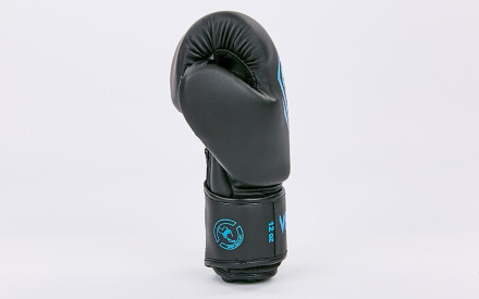 Рукавички боксерські Venum BO-8351-BKB чорний-синій