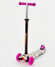 Самокат Scooter Maxi S779 Розовый бабочки "779-1396"