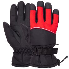 Перчатки горнолыжные теплые MARUTEX AG-903 черный-красный