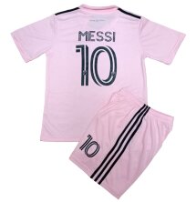 Форма футбольная детская Inter Miami Messi 10 Pink