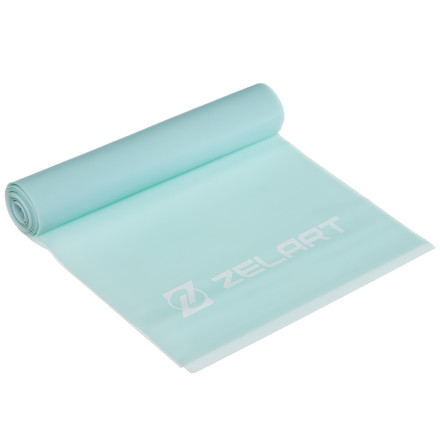 Стрічка еластична для фітнесу та йоги Zelart FI-6219-1_5 м&#39;ятний