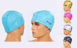 Шапочка для плавания из водонепроницаемой PU ткани SAILTO PL-5570 разные цвета 