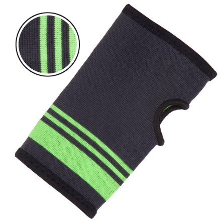 Бандаж для променево-зап&#39;ясткового суглоба SIBOTE ST-1015-G чорний-салатовий