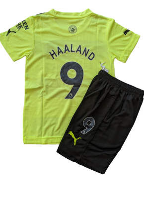 Форма футбольная детская Manchester City Haaland 9 Green