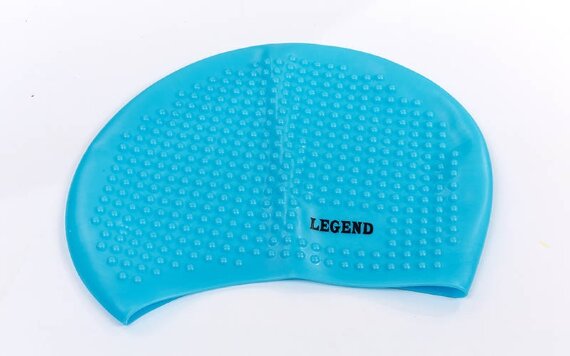 Шапочка для плавания на длинные волосы PL-5921 разные цвета