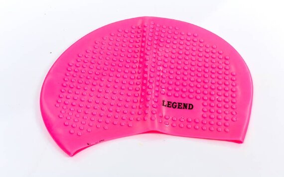 Шапочка для плавания на длинные волосы PL-5921 разные цвета