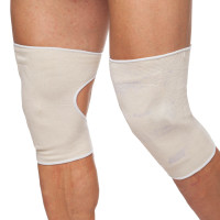 Наколінник, що зігріває з собачою вовною SP-Sport BC-0168 2шт білий