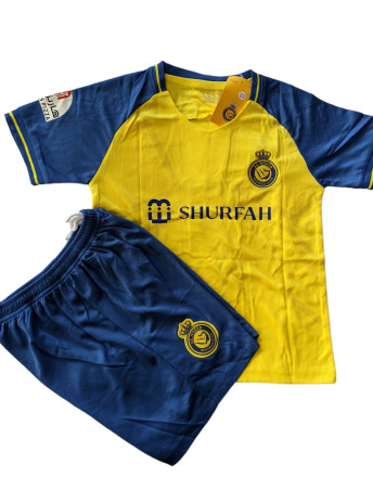 Форма футбольна дитяча Al Nassr Ronaldo 7 blue/yellow