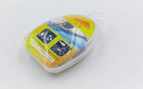 Беруши для ушей и зажим для носа HN-2 разные цвета