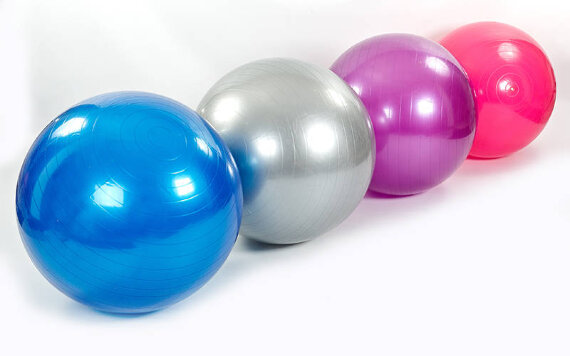 Фитбол гладкий глянцевый 85 см Zel FI-1982-85