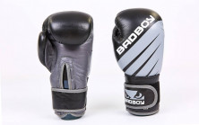 Перчатки боксерские кожаные BAD BOY MA-6738-BK (10-12oz) 